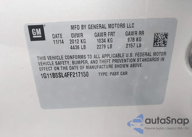 1G11B5SL4FF217150: 42911892