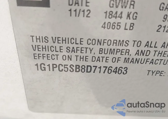 1G1PC5SB8D7176463: 42912102