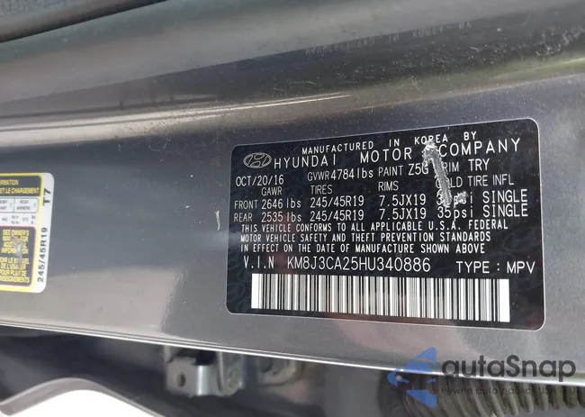 KM8J3CA25HU340886: 42912251