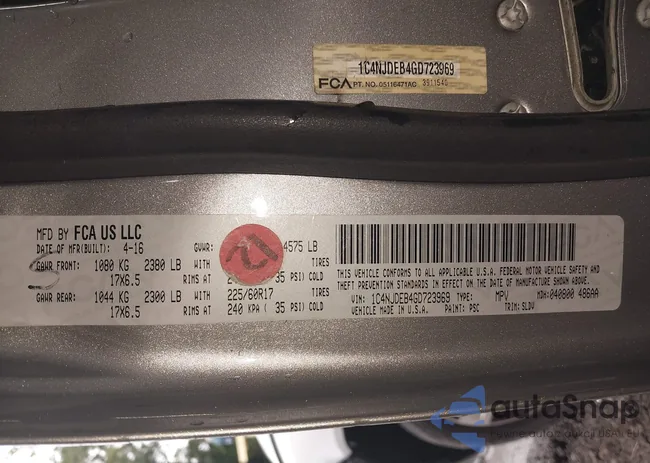 1C4NJDEB4GD723969: 42912678