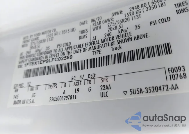 1FTEX1EP9LFC02589: 42912715
