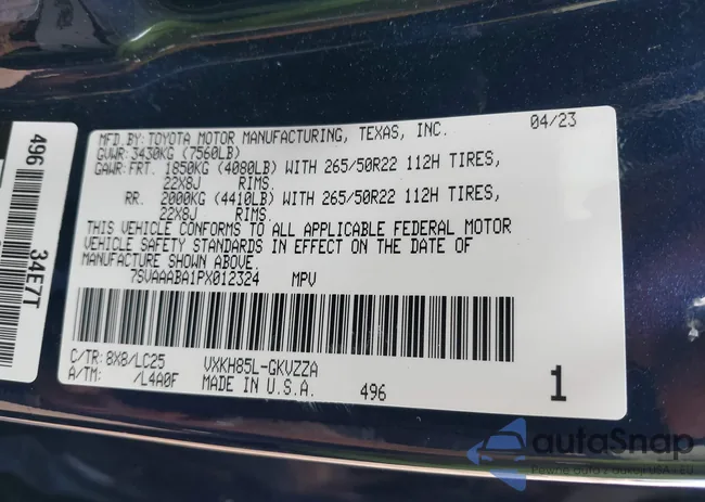 7SVAAABA1PX012324: 42912756