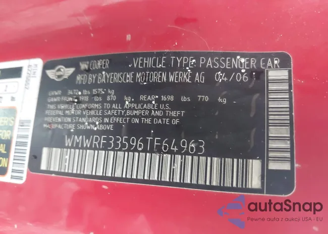 WMWRF33596TF64963: 42912896