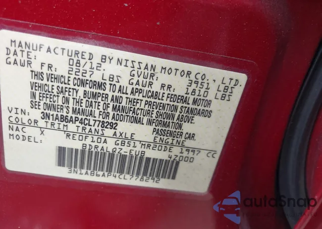 3N1AB6AP4CL778292: 42912928