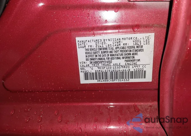 3N1AB8CV8PY314552: 42913015