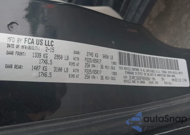 2C4RC1BG9FR694264: 42913833