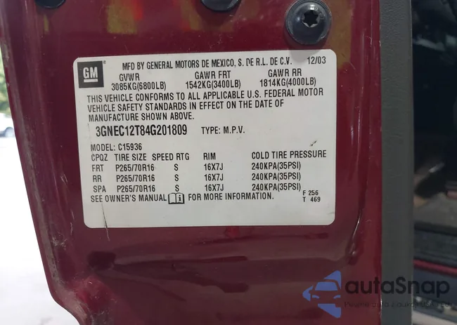 3GNEC12T84G201809: 42913888