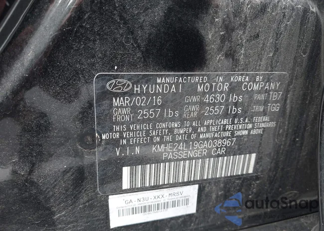 KMHE24L19GA038967: 42914110