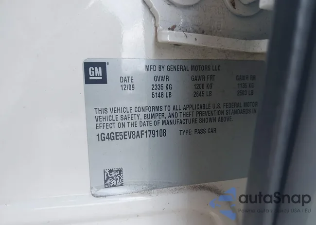 1G4GE5EV8AF179108: 42914202