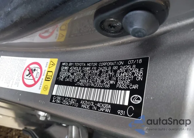 JTHB21B19K2002768: 42913541