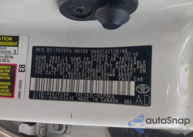 2T1BU4EEXAC509304: 42914960