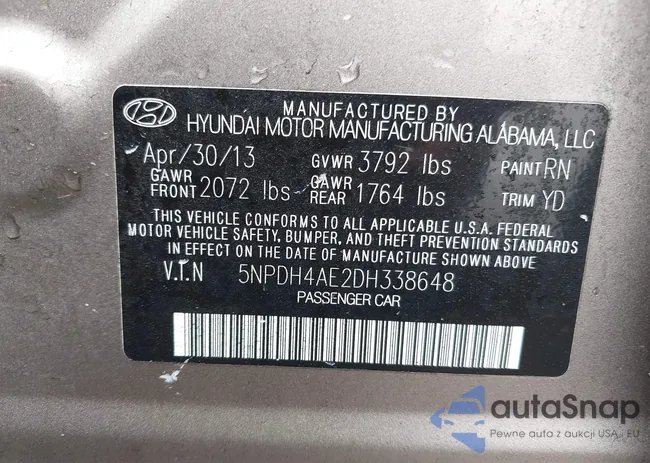 5NPDH4AE2DH338648: 42914982