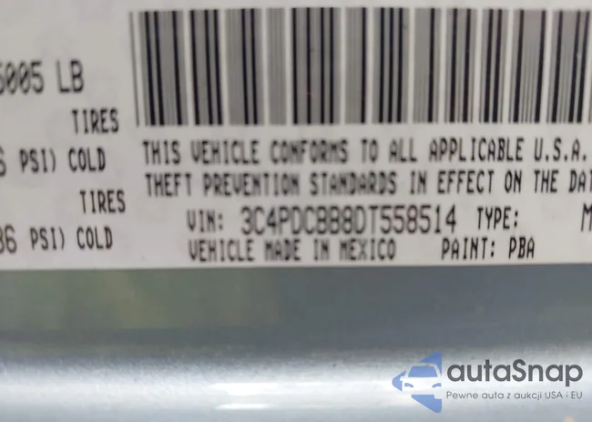 3C4PDCBB8DT558514: 42915042