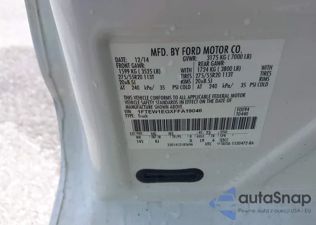 1FTEW1EGXFFA19046: 42914317