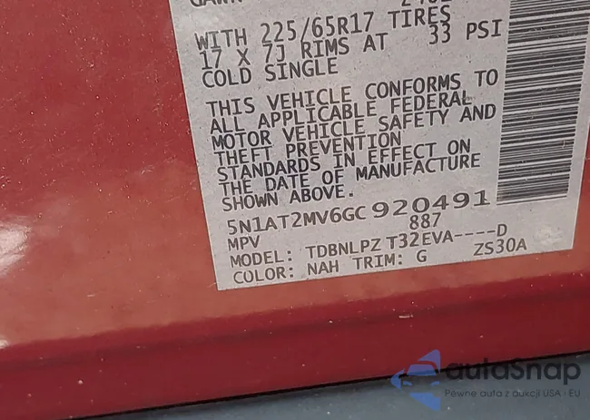 5N1AT2MV6GC920491: 42915737