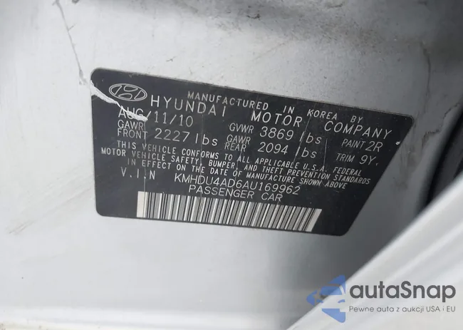 KMHDU4AD6AU169962: 42915756