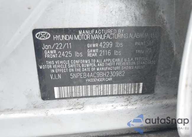 5NPEB4AC9BH230982: 42915889