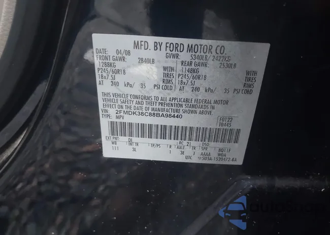 2FMDK38C88BA98440: 42915915