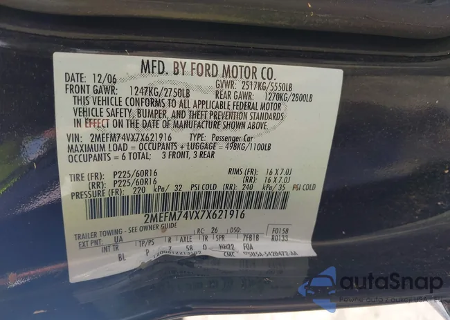 2MEFM74VX7X621916: 42916003