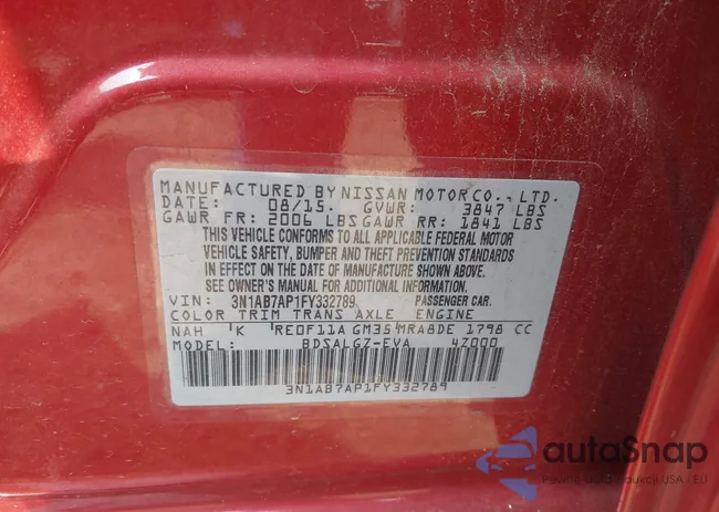 3N1AB7AP1FY332789: 42916096