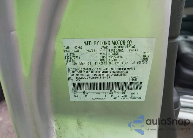 4M2CU97G89KJ16437: 42916680