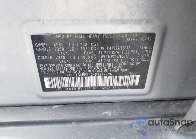 4S4BRBKC4D3247796: 42916418