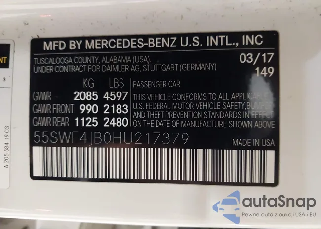 55SWF4JB0HU217379: 42916558