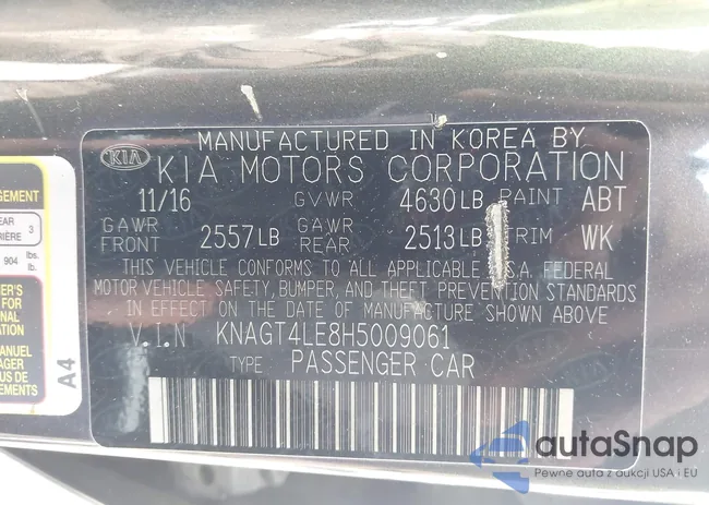 KNAGT4LE8H5009061: 42917956