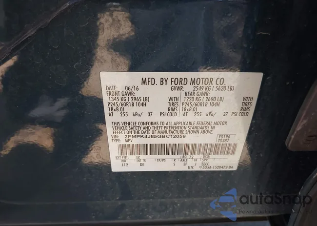 2FMPK4J85GBC12059: 42918008