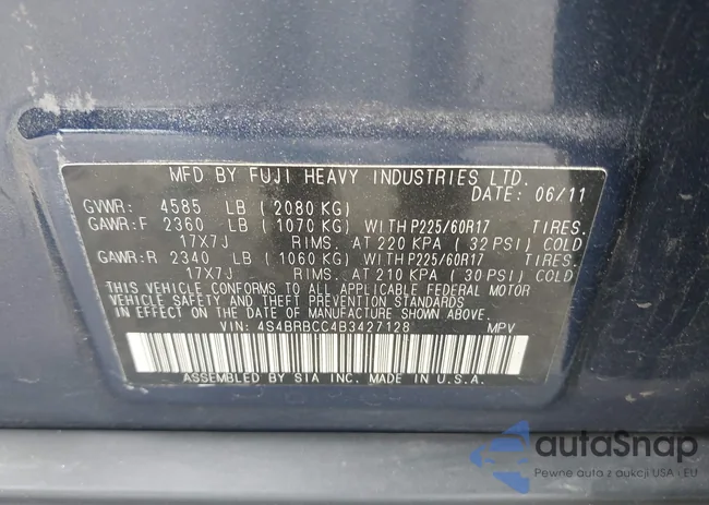 4S4BRBCC4B3427128: 42917406