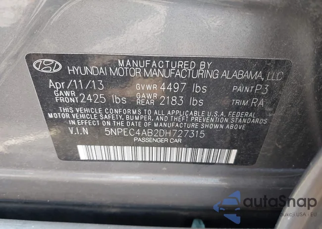 5NPEC4AB2DH727315: 42917615