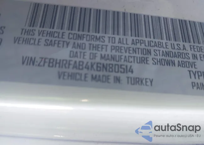 ZFBHRFAB4K6N80514: 42919015