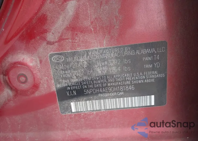 5NPDH4AE9DH181846: 42919022