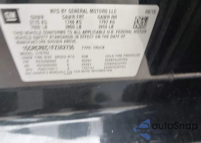 1GCRCREC1FZ362736: 42919049