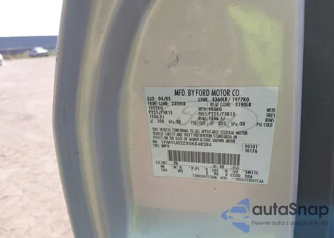 1FMYU02ZX5KE48384: 42919095