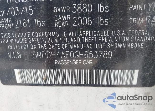 5NPDH4AE0GH653789: 42918389