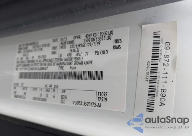 1FTYR1ZM8GKA28647: 42918641