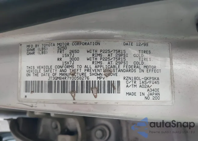 JT3GM84R7Y0058276: 42918663