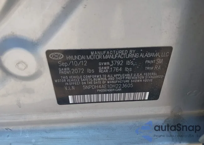 5NPDH4AE1DH223605: 42919863