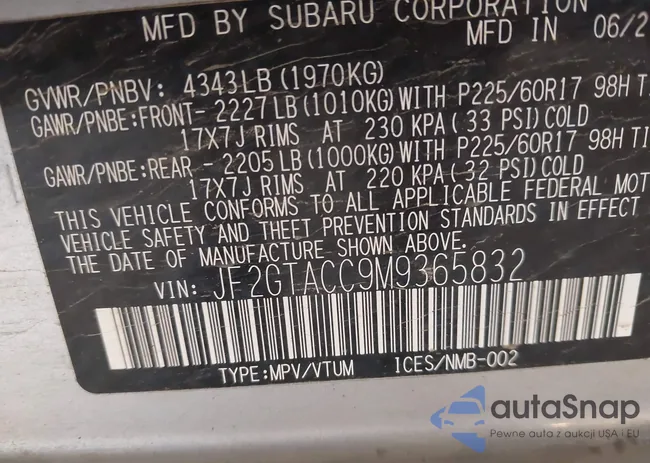 JF2GTACC9M9365832: 42919954