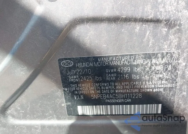 5NPEB4AC5BH111228: 42920189