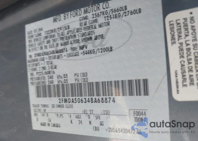 2FMDA50634BA68874: 42920198