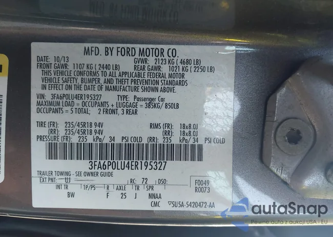 3FA6P0LU4ER195327: 42919280