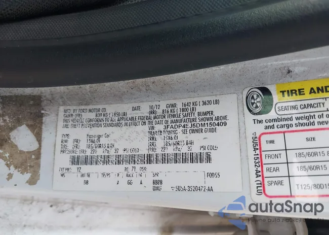 3FADP4EJ5DM150409: 42919475