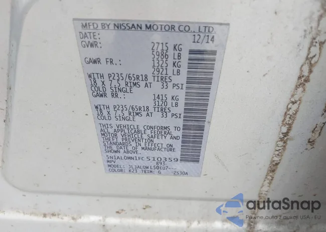 5N1AL0MN1FC510359: 42919662