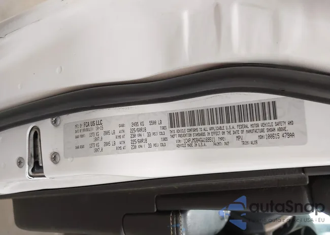 1C4PJMDB4GW169511: 42920767