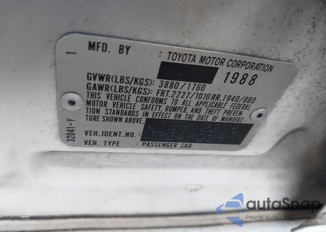 JT2SV22E5J3248025: 42921735