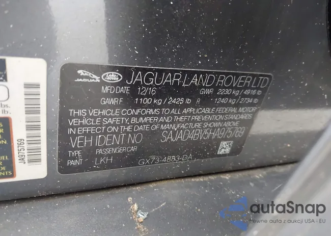 SAJAD4BV5HA975769: 42921796