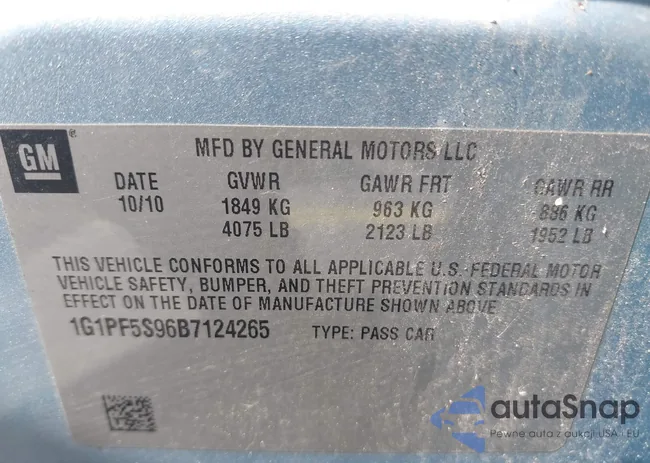 1G1PF5S96B7124265: 42921993