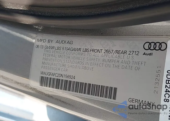 WAUGFAFC2DN156924: 42922178